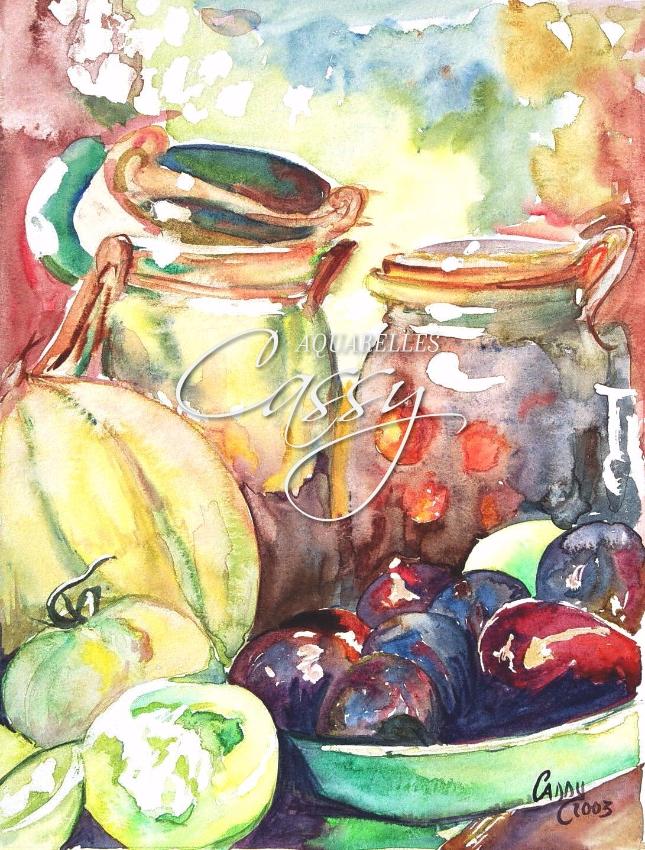 Festival de fruits 41 cm X 31 cm (D)